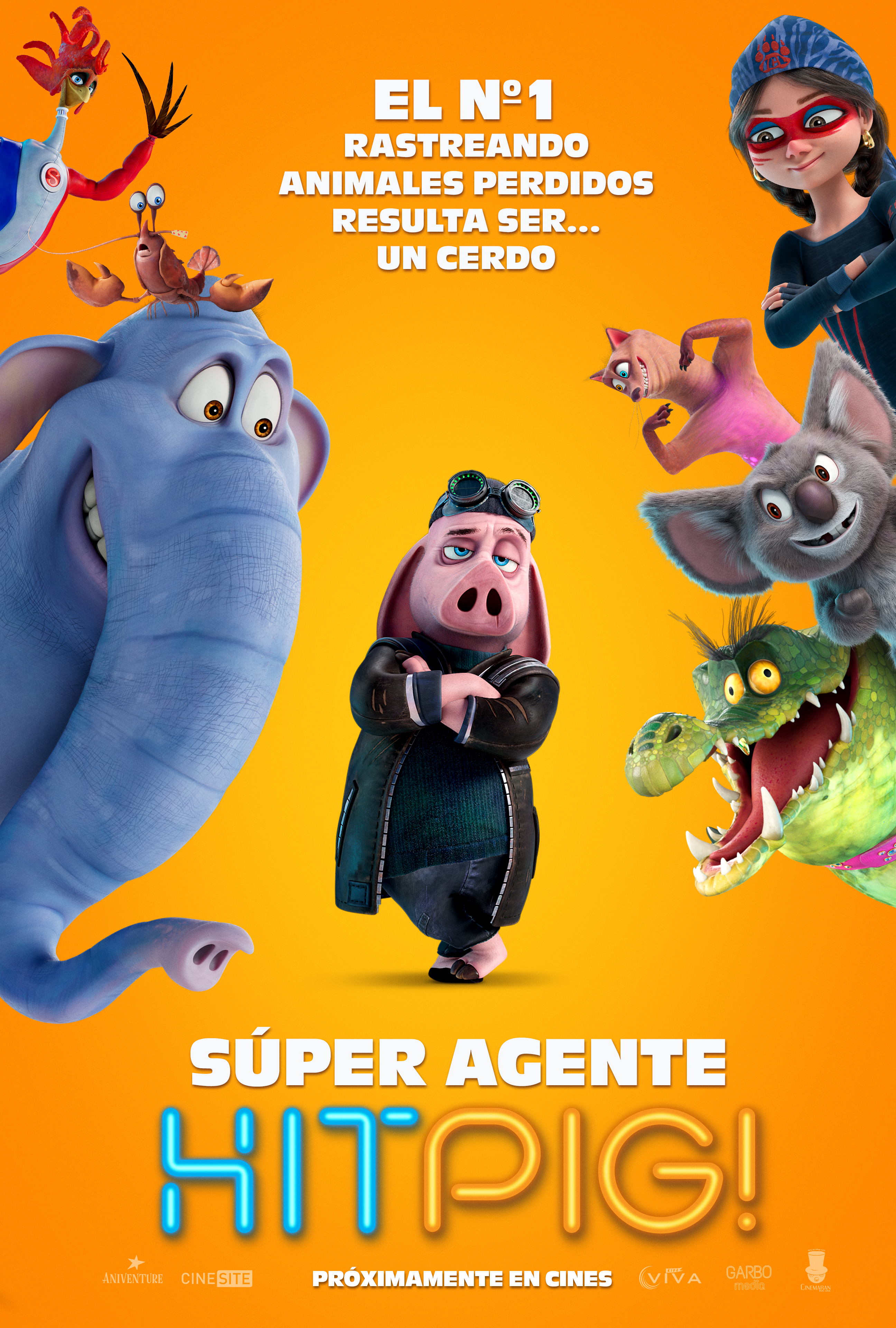 Traducción y subtitulado profesional de la película Hitpig para cines y RTVE